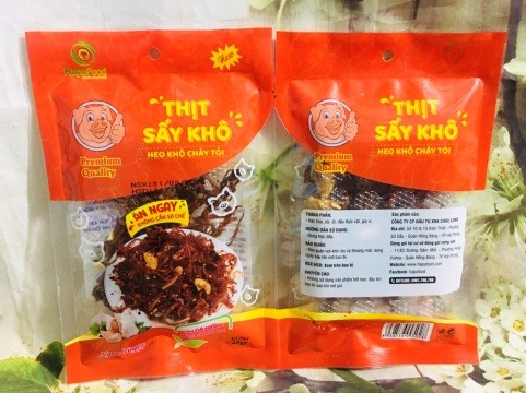 Khô heo cháy tỏi 25g